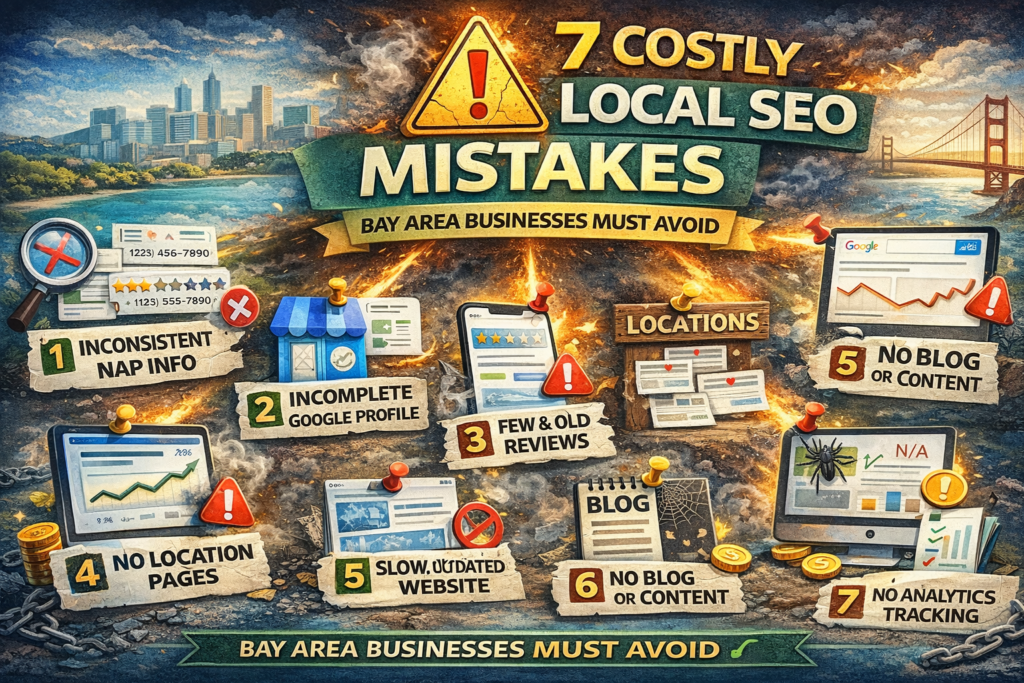 7 Costly Local SEO Mistakes Bay Area Businesses Must Avoid